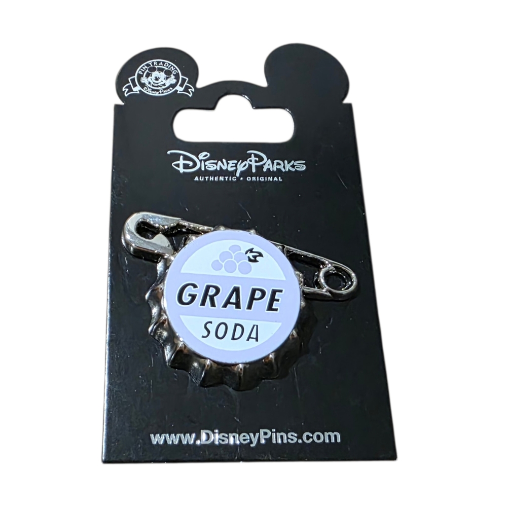 Disney Parks Pixar Up Grape Soda Bottle Cap Enamel Pin